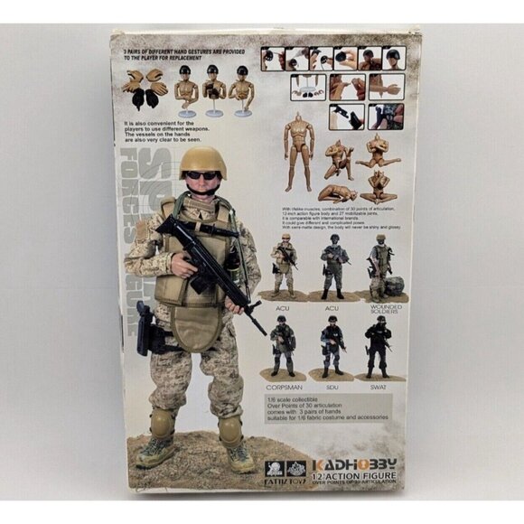 Lanard Hasbro Kadhobby GI Joe Power Team Action Figures and Accessories Lot - Picture 2 of 16